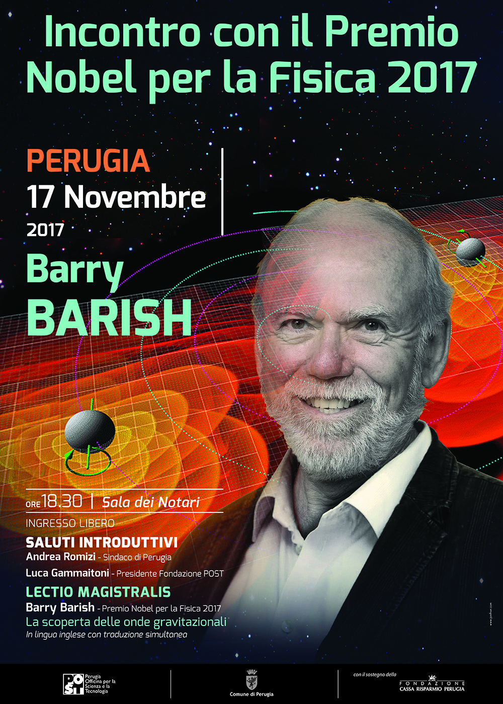 Barry Barish a Perugia